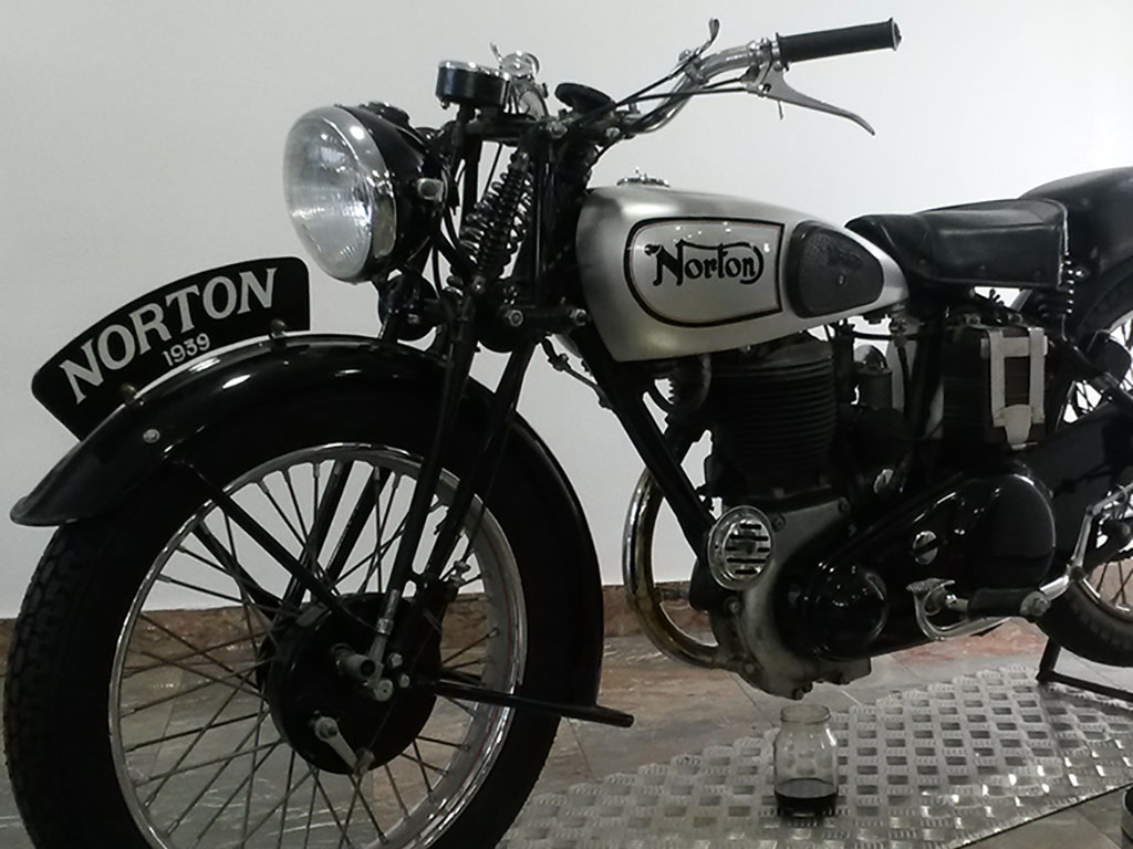 Eine Norton 1939, eine echte Rarität